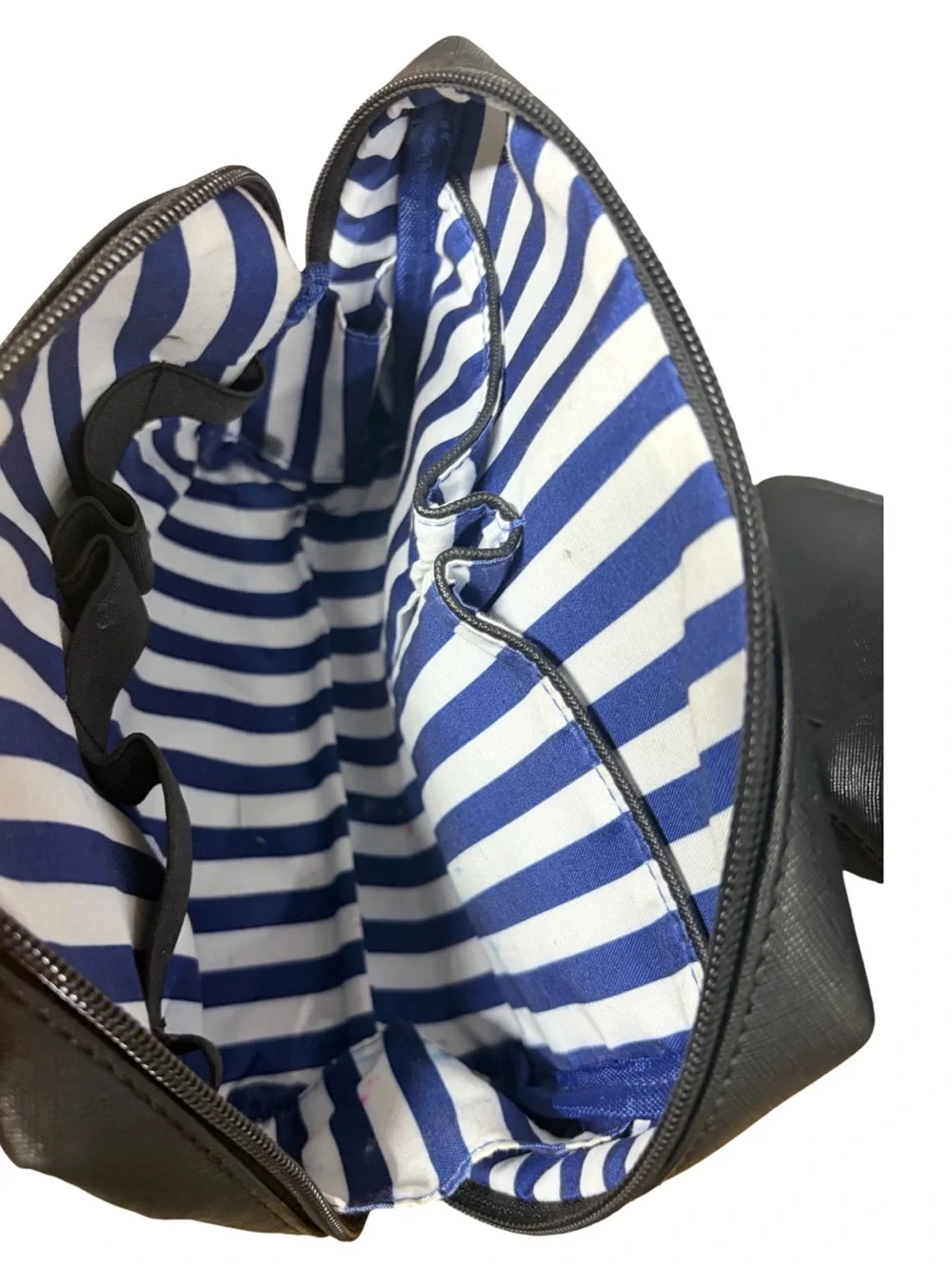 REYLI Black Leather Tote Set - 4 Piece